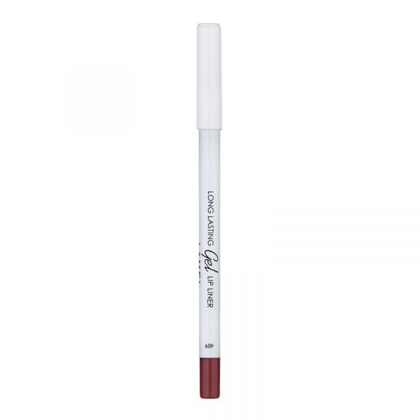 LAMEL Стойкий гелевый карандаш для губ Long lasting Gel Lip Liner №410 розовый тауп