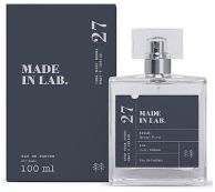 Вода парфюмированная муж. Made in lab 27 аналог dior fahrenheit 100мл