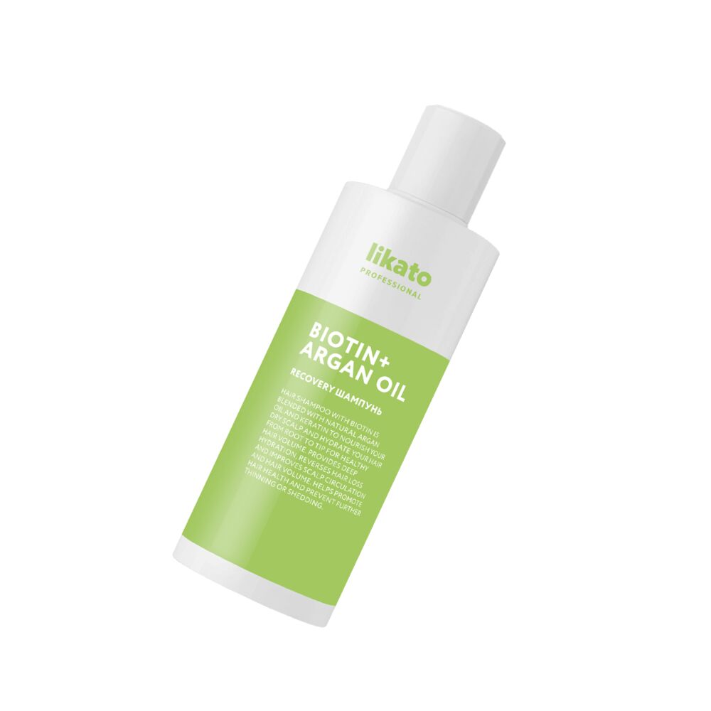 Шампунь для волос Likato Professional Biotin + Argan Oil "Recovery"
