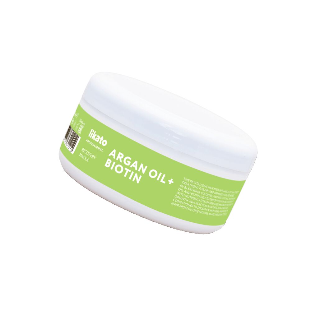Маска для волос Likato Professional Argan Oil + Biotin  "Recovery"