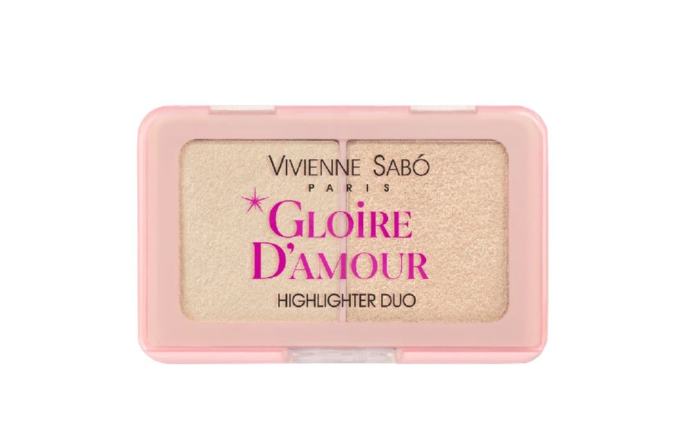 Палетка хайлайтеров Vivienne Sabo "Gloire d'amour" 01