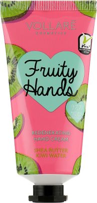 Крем для рук Vollare "Киви + Масло Ши", Vegan Fruity Hands Hand Cream