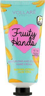 Soffio Masters Крем для рук Vollare Vegan Fruity Hands Hand Cream Банан + Алоэ 50 мл