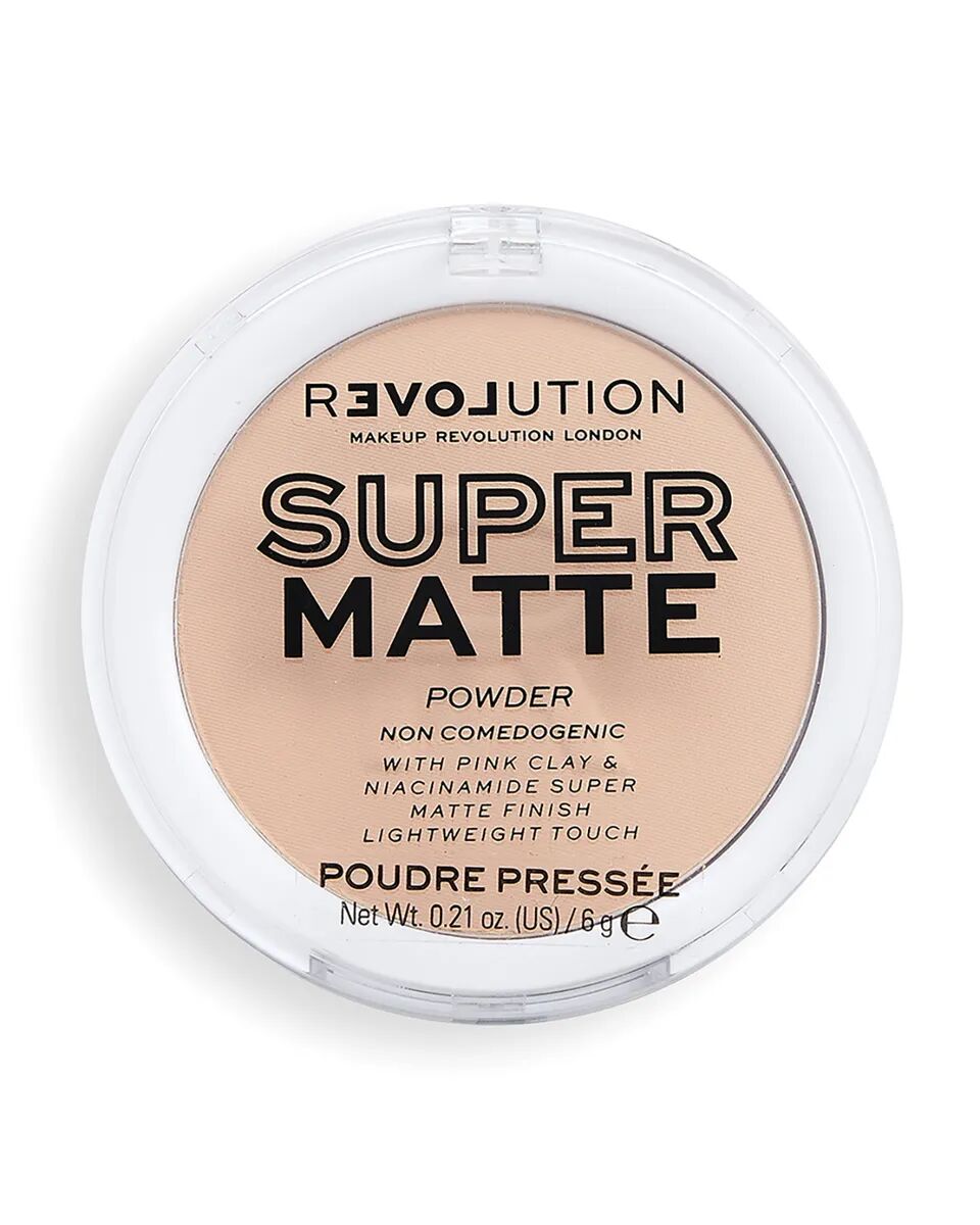 Матирующая пудра для лица Makeup Revolution Super Matte Pressed Powder, Vanilla