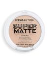 Makeup Revolution Матирующая пудра для лица Super Matte Pressed Powder, Vanilla