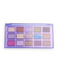 Makeup Revolution Палетка теней Reflective Eyeshadow Palette Ultra Violet