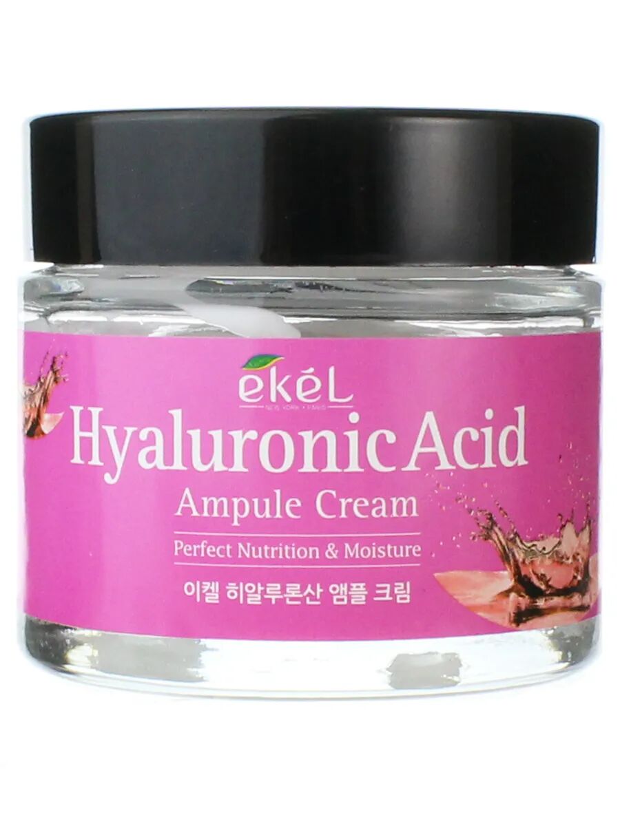 Ekel Hyaluronic acid ампульный крем для лица 70мл