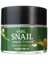 Ekel Snail ампульный крем для лица 70мл