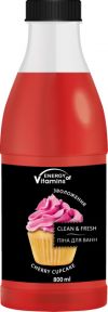 Пена для ванн Energy of Vitamins Cherry cupcake 800 мл