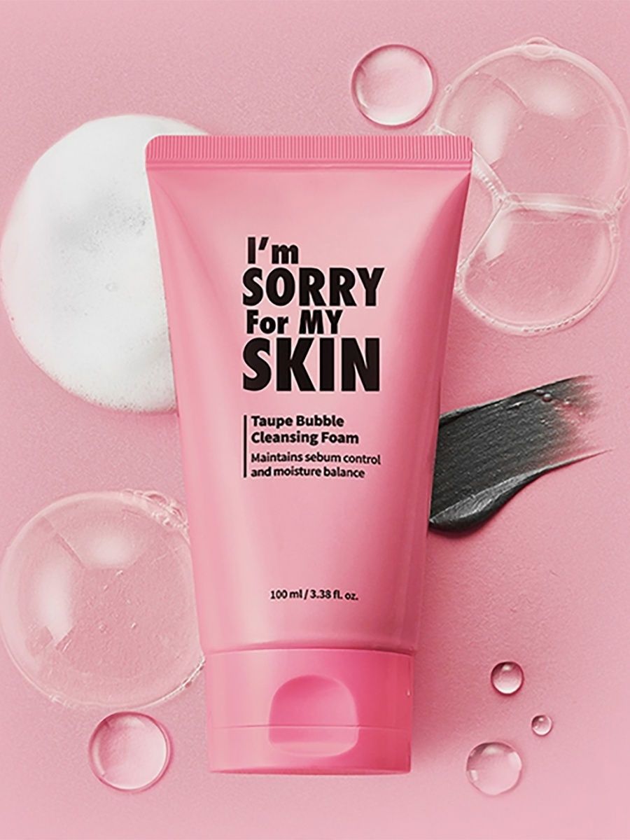 Пенка для умывания Taupe Bubble Cleansing Foam (I"m sorry for My Skin)