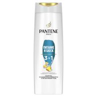 PANTENE Pro-V Шампунь 3 в 1 Питание и блеск для нормального и смешанного типа волос 360 мл