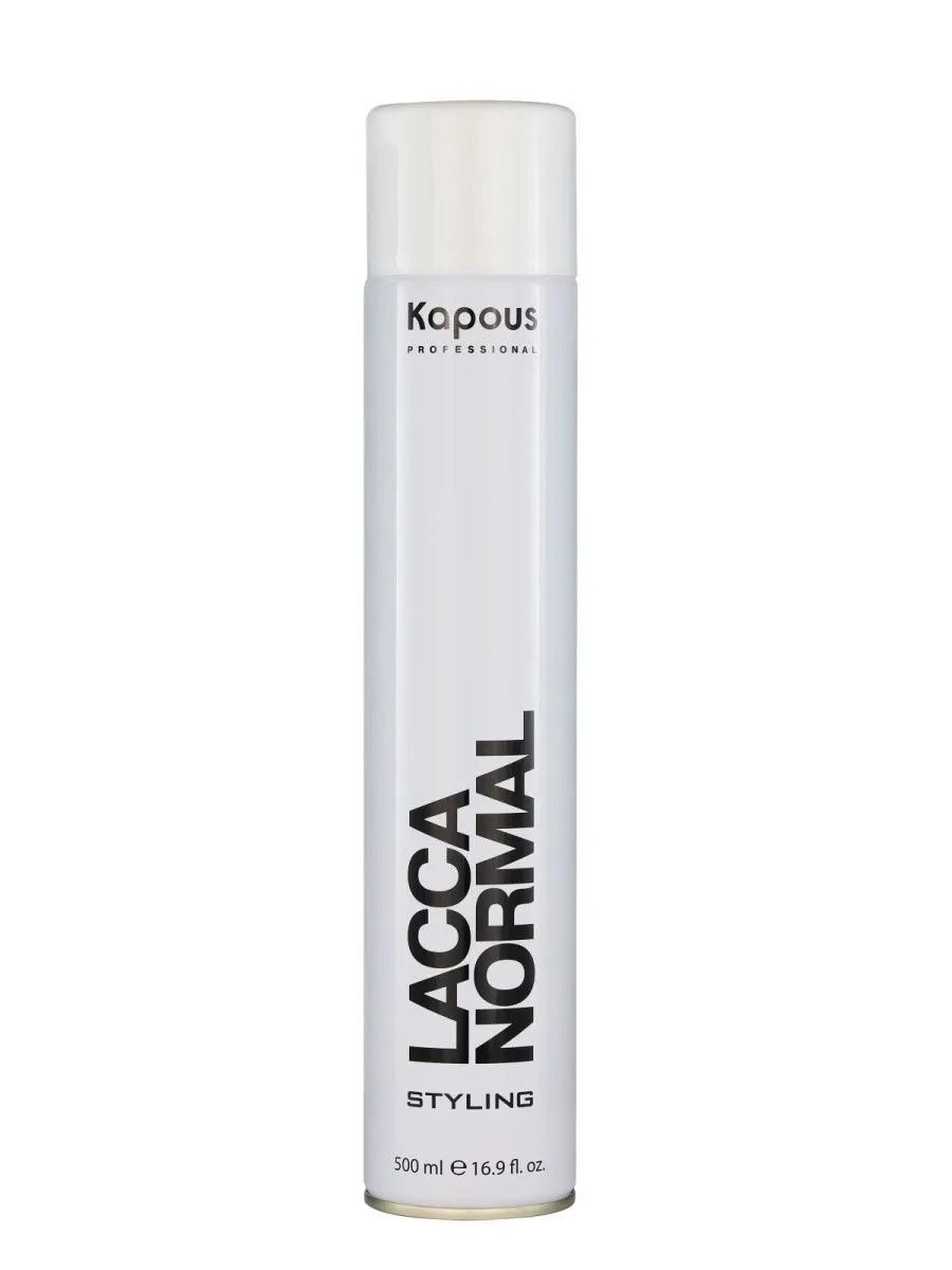 Kapous Professional Лак аэрозольный для волос нормальной фиксации Объем: 500 мл