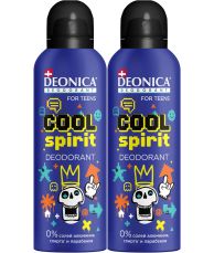 DEONICA Дезодорант спрей For teens Cool Spirit (125 мл)