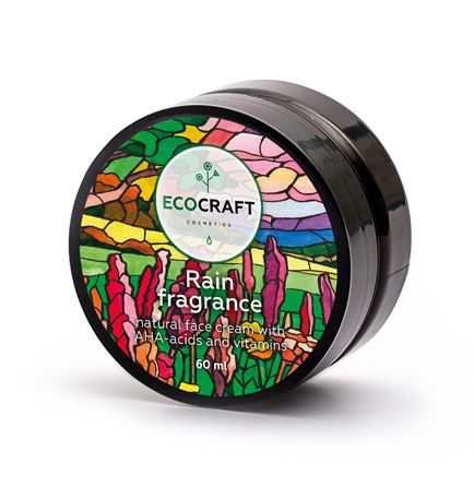 Натуральный крем для лица "аромат дождя" Eco Craft 60мл
