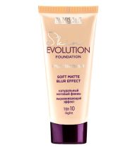 Крем тональный luxvisage skin evolution soft matte blur effect, 10 тон light