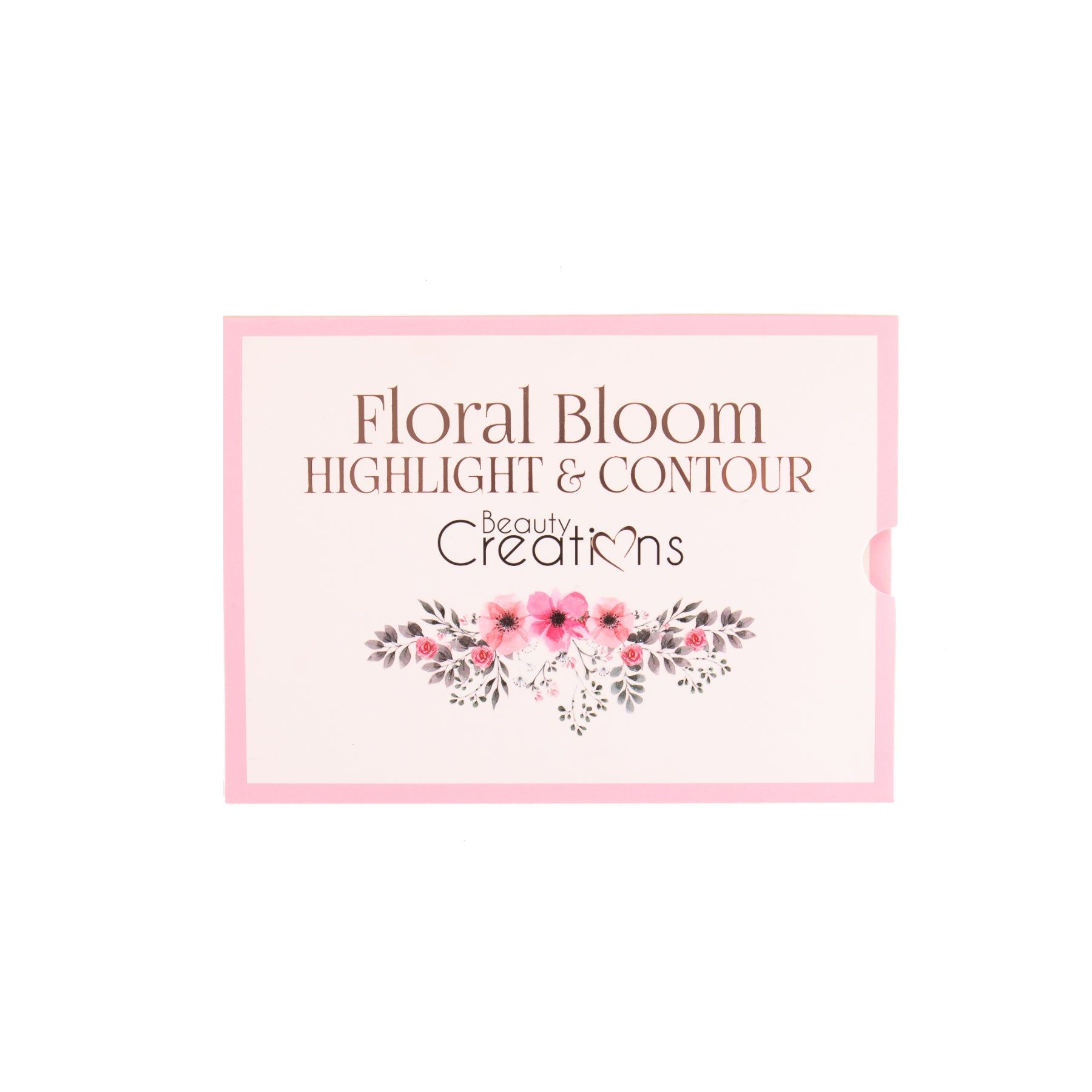 Палитра Beauty Creations для скульптурирования лица Floral Bloom Highlight & Contour Kit