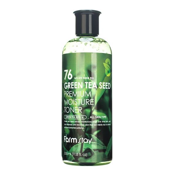 Тонер для лица Farm Stay  green tea premium pore toner