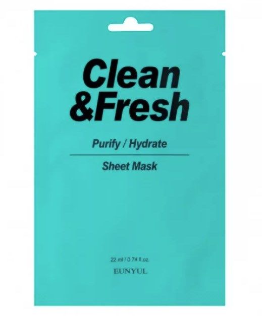 Тканевая маска Eunyul Clean and Fresh Маска для лица Purify and Hydrate