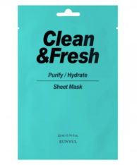 Eunyul Тканевая маска Clean and Fresh Маска для лица Purify and Hydrate