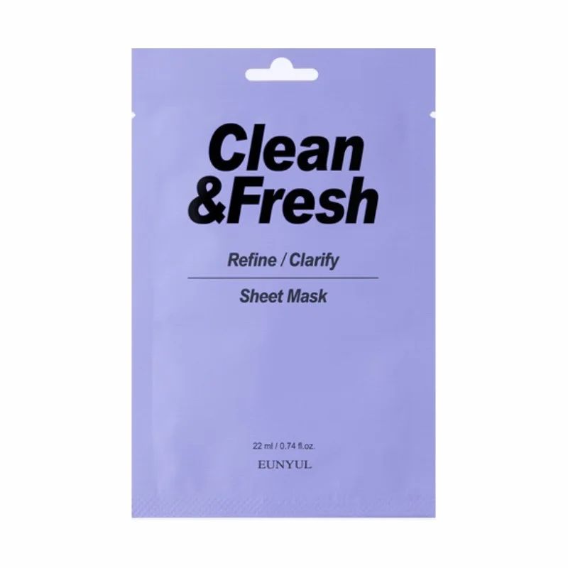 Тканевая маска Eunyul Clean & Fresh Маска для лица Refine & Clarify