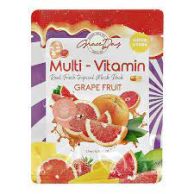 Grace day Тканевая маска для лица Multi-vitamin Grape fruit