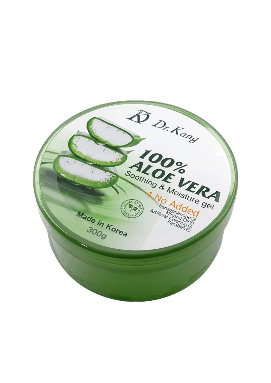 DR KANG Soothing Gel Aloe Vera 100% Универсальный Увлажняющий Гель Алоэ Вера 300 мл. Подробнее: http