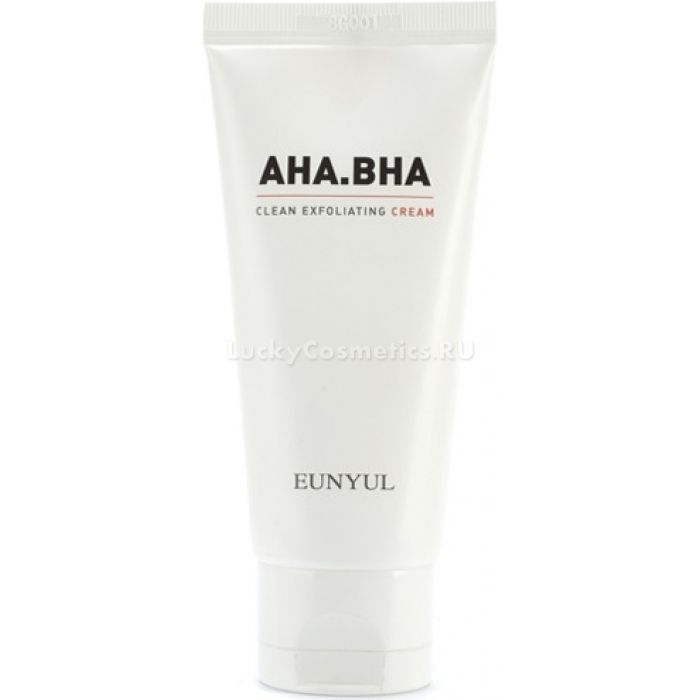 Обновляющий крем для кожи Eunyul AHA BHA Clean Exfoliating Cream с AHA и BHA кислотами