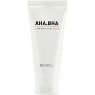 Обновляющий крем для кожи Eunyul AHA BHA Clean Exfoliating Cream с AHA и BHA кислотами