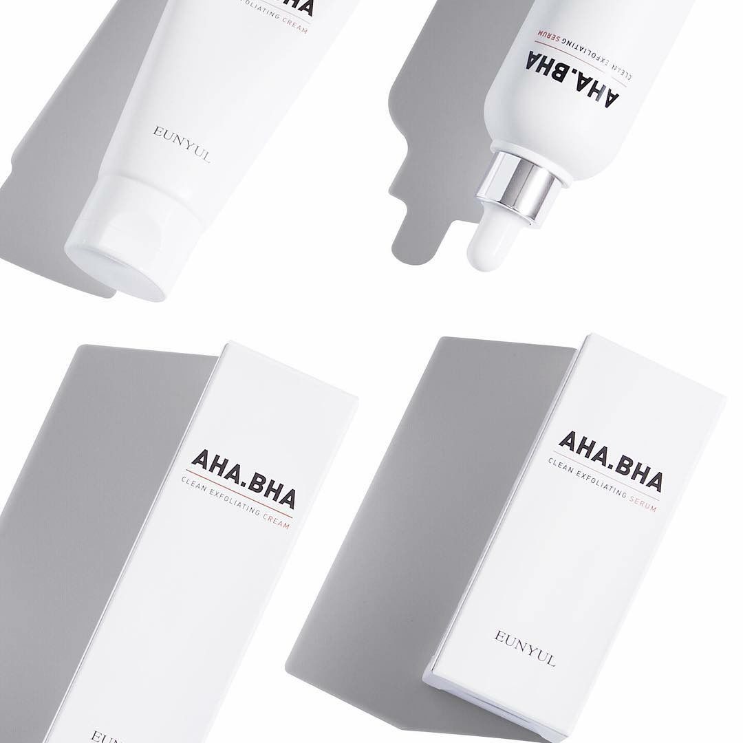 Обновляющий сыворотка для кожи Eunyul AHA BHA Clean Exfoliating Cream с AHA и BHA кислотами