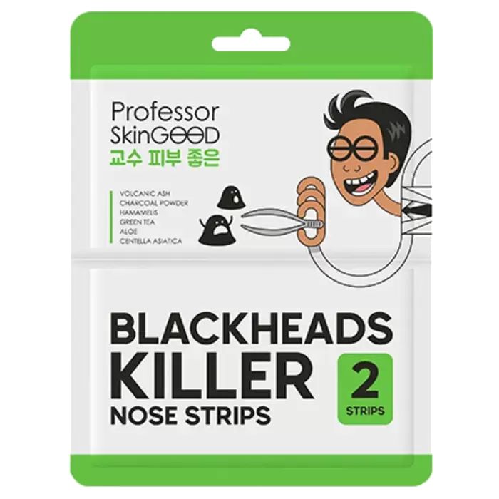 Полоски для носа Professor SkinGOOD Blackheads Killer Nose Strips, 2 шт.