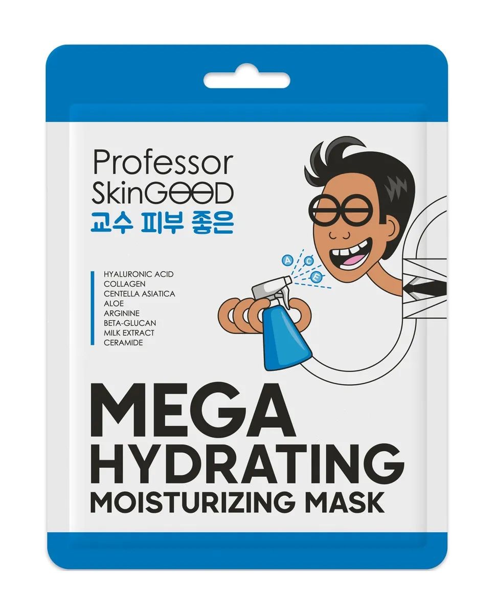 Маска для лица увлажняющая Professor SkinGOOD mega hydrating moisturizing mask