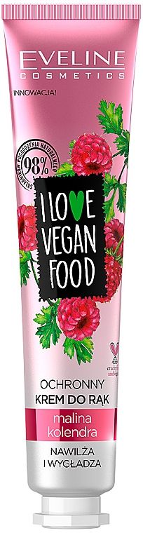 Eveline Защитный крем для рук Eveline I Love Vegan Food Raspberry&Coriander