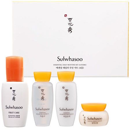 Набор дорожный Essential daily routine kit 4 Items (SULWHASOO)