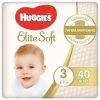 Подгузники Huggies Elite Soft Jumbo (3) 4*40sht