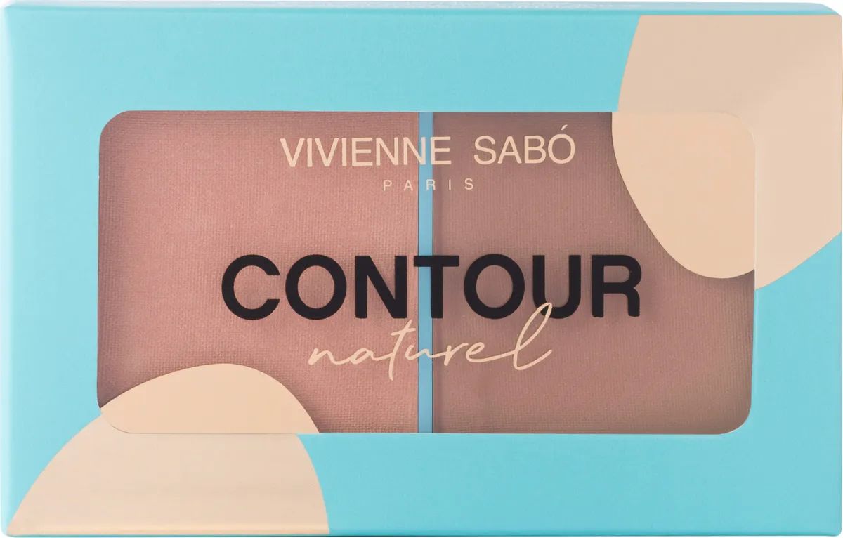 Палетка для контуринга лица Vivienne Sabo "Contour naturel" 04