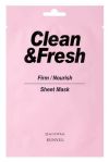 EUNYUL clean fresh mask firm\nourish sheet маска для лица подтягивание и питание