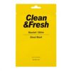 EUNYUL clean fresh mask nourish\shine sheet маска для лица питание и блеск