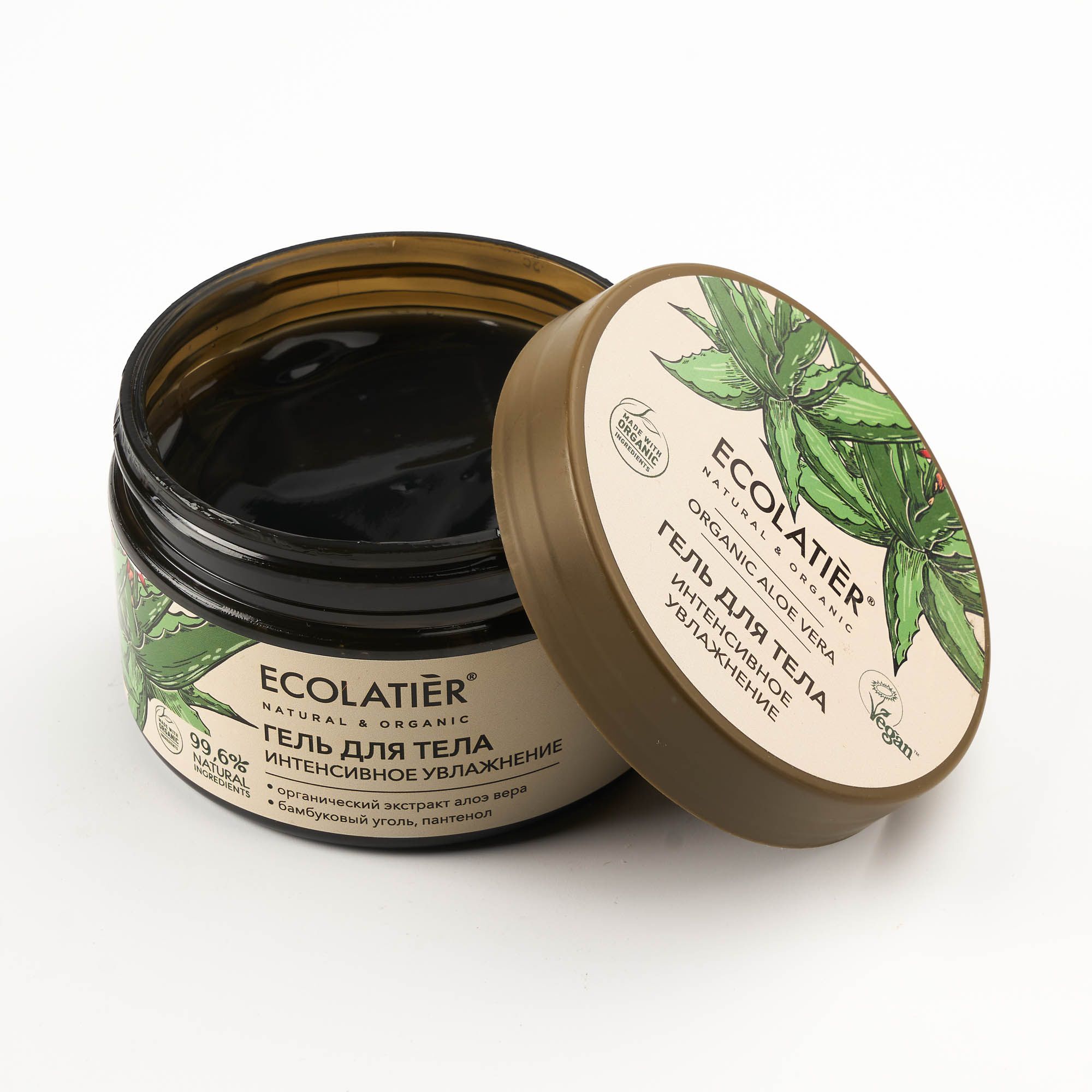 Гель для тела "Интенсивное увлажнение" Organic Aloe Vera (Ecolatier)