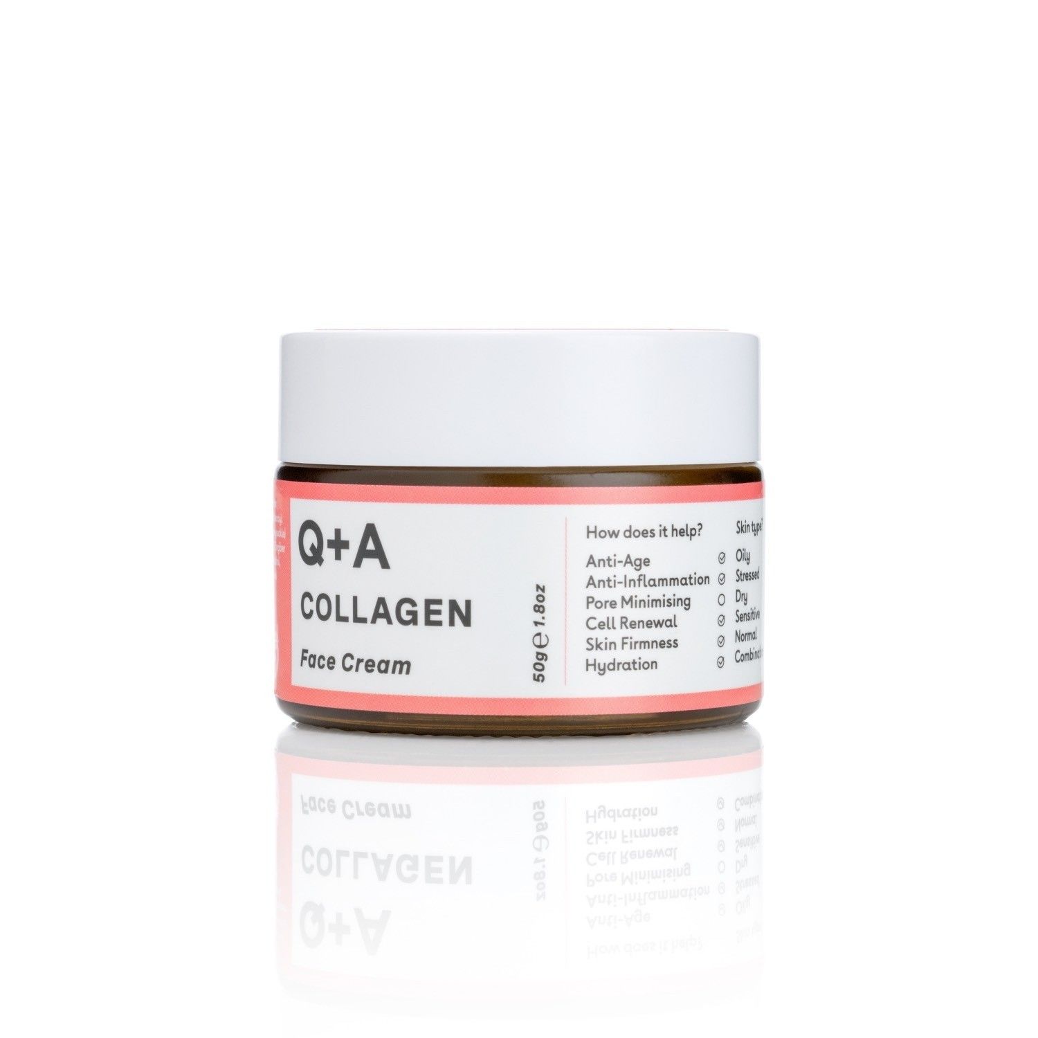 Крем для лица Q+A Collagen anti-age face cream 50 ml
