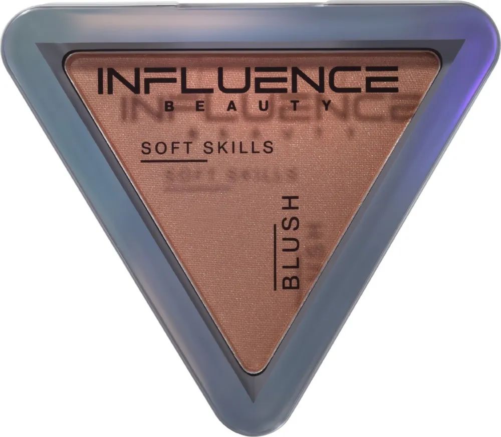 Influence Румяна компактный Soft skills 01 бежевый с сиянием