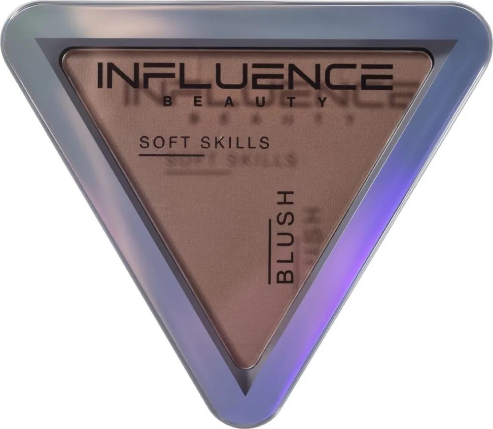 Influence Румяна компактный Soft skills 06 серо-коричневый корректирующий