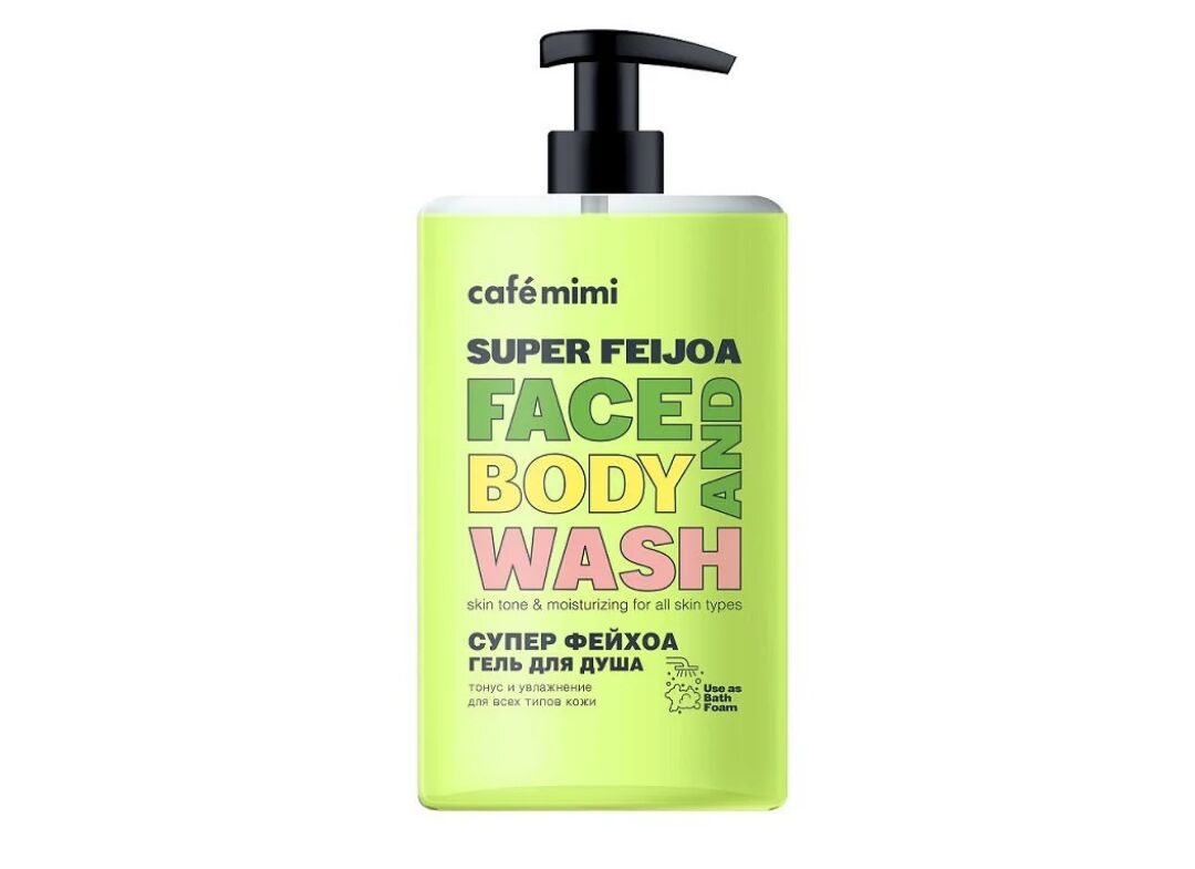 Гель для душа Супер Фейхоа "Face and Body Wash" Super Feijoa (Cafemimi)