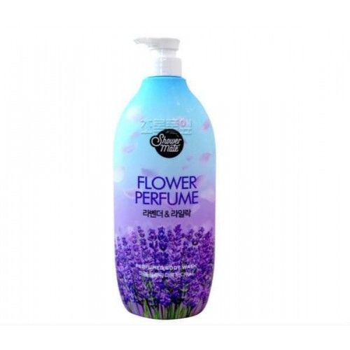 Гель для душа Shower Mate Flower Perfume, парфюмированный, лаванда, 900 мл
