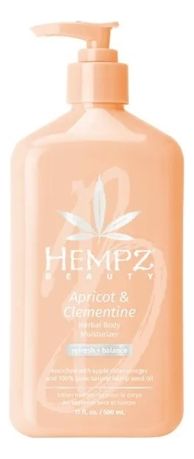 Hempz Молочко для тела apricot& clementine smoothing herbal body moistruizer refresh+balance