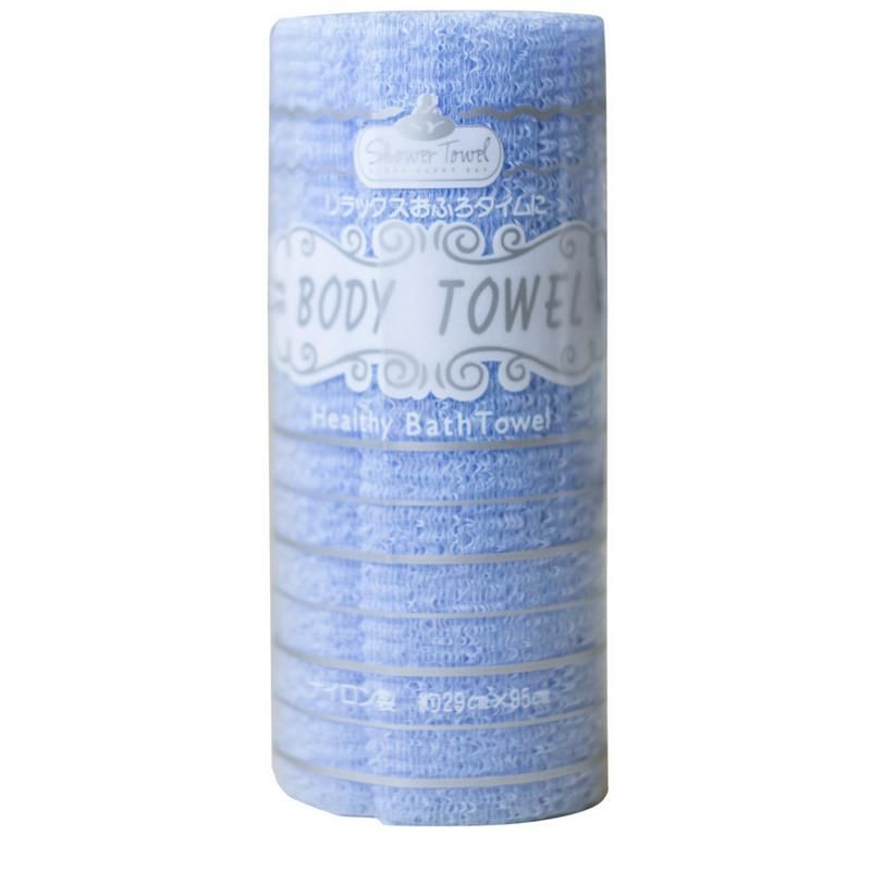 Body Towel Мочалка Рулон Healthy Bath Towel  однотонная