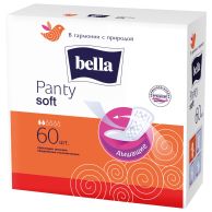 Bella Ежедневные прокладки Panty Soft 2 капли, 60шт
