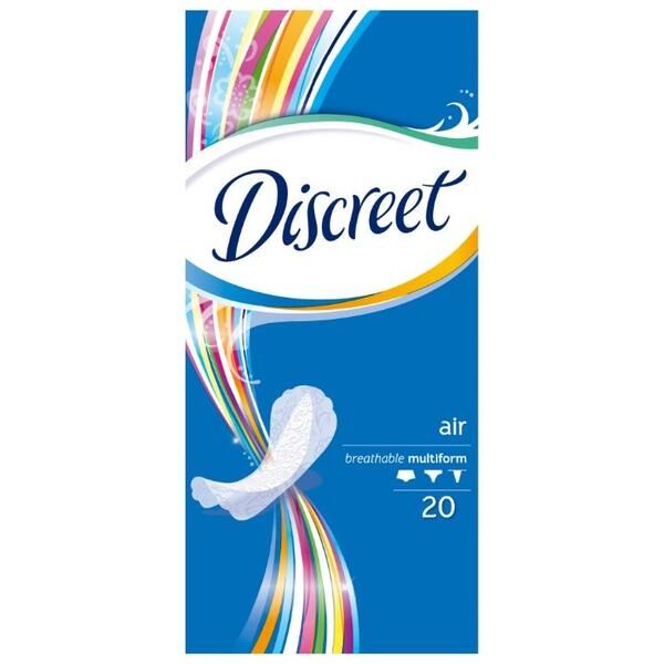 Ежедневные прокладки Discreet Deo Air Multiform 20 шт.
