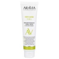 Aravia крем для умывания+скраб+маска с AHA кислотами