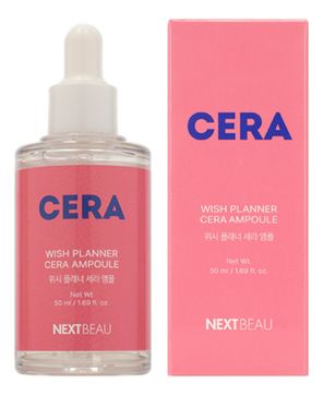 NextBeau Сыворотка для лица с керамидами Cera Wish Planner Ampoule