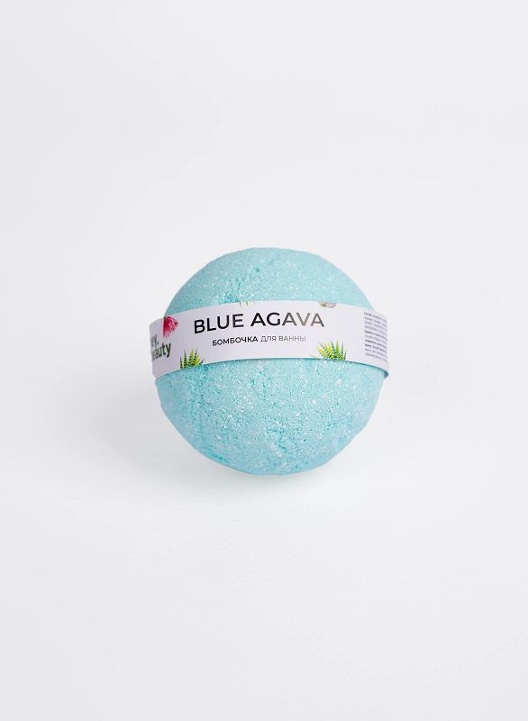 Бомбочка для ванны Hey beauty Blue Agava